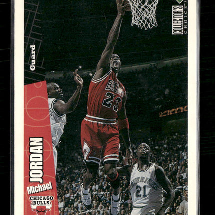 1996-97 Collector's Choice Chicago Bulls Michael Jordan #CH3