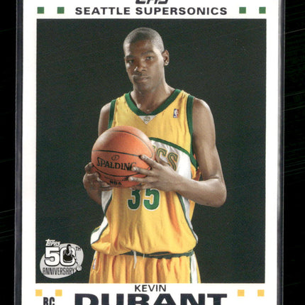 2007-08 Topps Rookie Set Kevin Durant #2