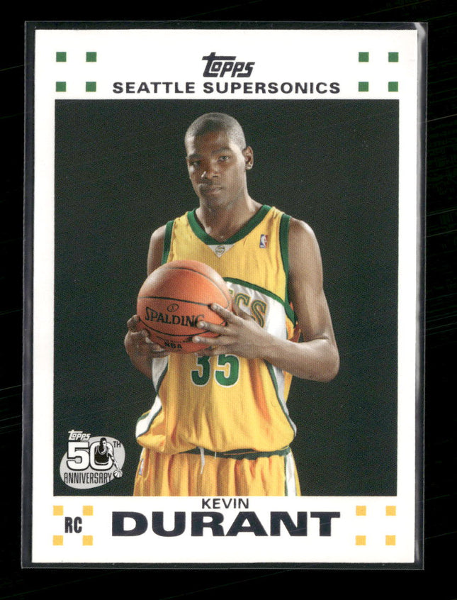 2007-08 Topps Rookie Set Kevin Durant #2