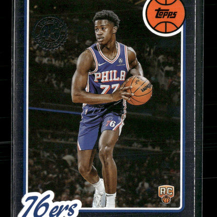 VJ Edgecombe 2025-26 #80BK-96 Topps 1980-81 Topps Basketball