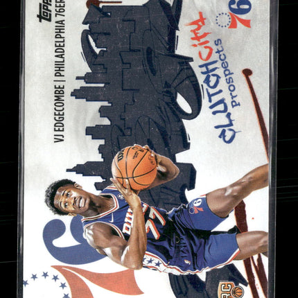 VJ Edgecombe 2025-26 #CC-3 Topps Clutch City Prospects