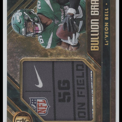 Le'Veon Bell 2020 #BBT6 Panini Gold Standard Bullion Brand Patch #/10
