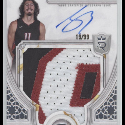 2023/24 Topps Royalty Rookie Patch Auto #/99 Jaime Jaquez Jr. Auto #118