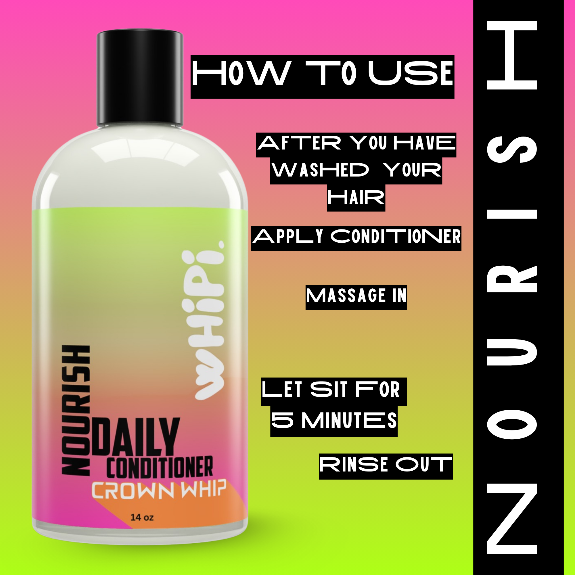 Nourish – Crown Whip Daily Conditioner