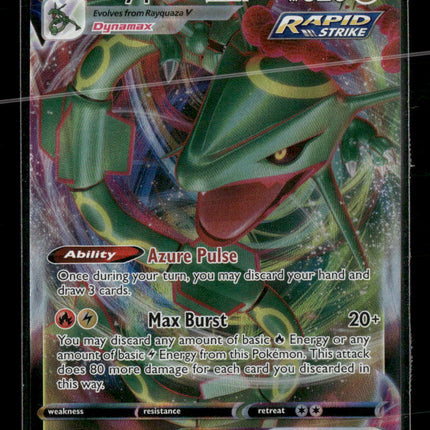 Crown Zenith Rayquaza VMAX (102) #102/159