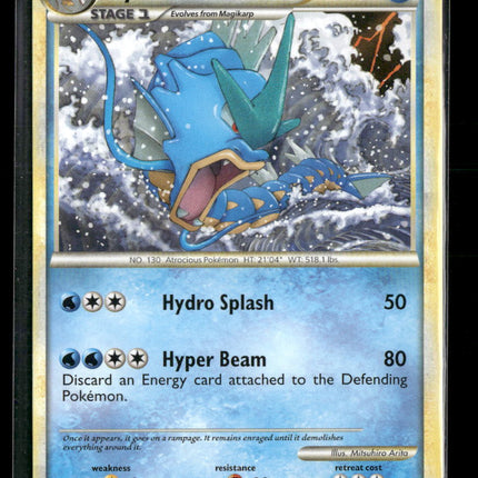 HGSS Trainer Kit: Gyarados & Raichu Gyarados (#20 Non-Holo) #20/30