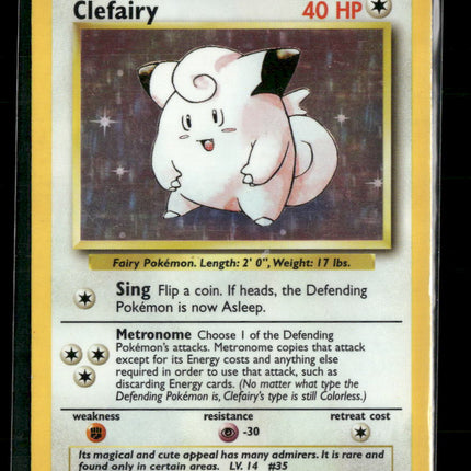 Base Set Clefairy #005/102