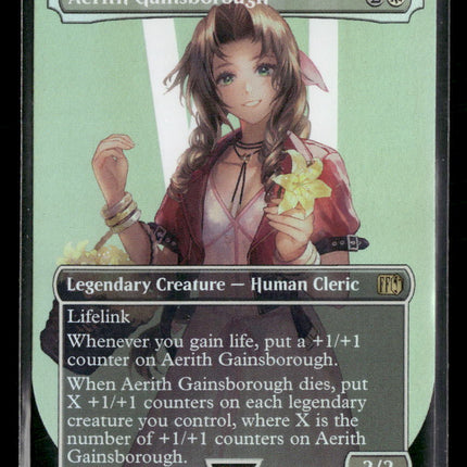 FINAL FANTASY Aerith Gainsborough (Borderless) #374