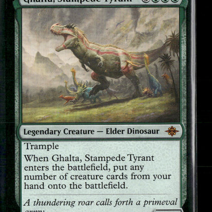 The Lost Caverns of Ixalan Ghalta, Stampede Tyrant #185