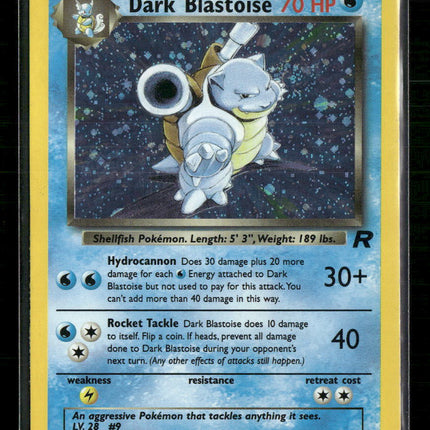 Team Rocket Dark Blastoise (3) #03/82