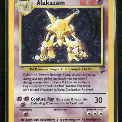 Base Set 2 Alakazam #001/130