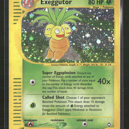 Aquapolis Exeggutor (H10) #H10/H32