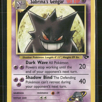 Gym Challenge Sabrina's Gengar #029/132