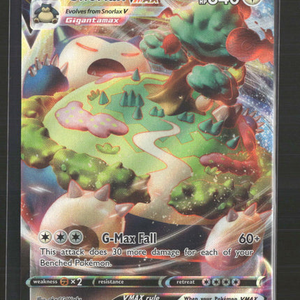 SWSH01: Sword & Shield Base Set Snorlax VMAX #142/202