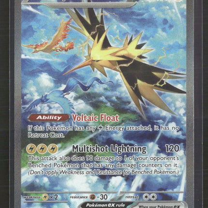 SV: Scarlet & Violet 151 Zapdos ex #202/165