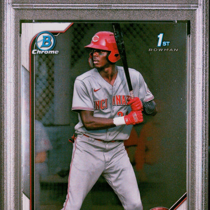 2022 Bowman Chrome Prospects Chrome Prospects Elly De La Cruz 10 PSA #BCP50