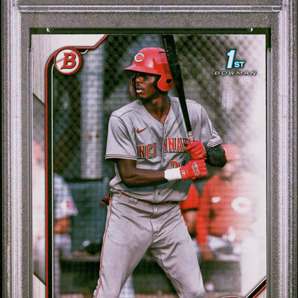 2022 Bowman Paper Prospects Paper Prospects Elly De La Cruz 9 PSA #BP50