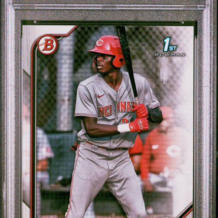 2022 Bowman Paper Prospects Paper Prospects Elly De La Cruz 10 PSA #BP50