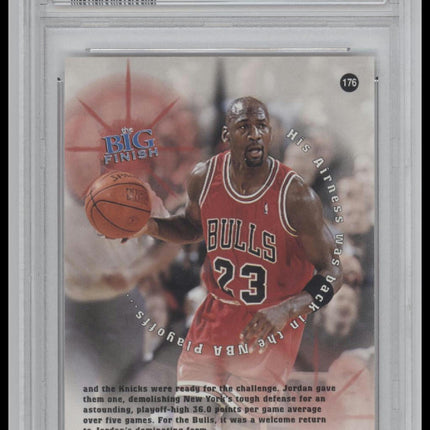 1996 Hoops Michael Jordan 9 PSA #176