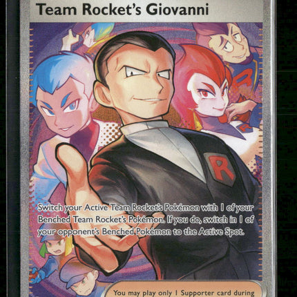 SV10: Destined Rivals Team Rocket's Giovanni #238/182