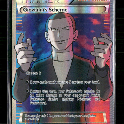 XY - BREAKthrough Giovanni's Scheme (Full Art) #162/162