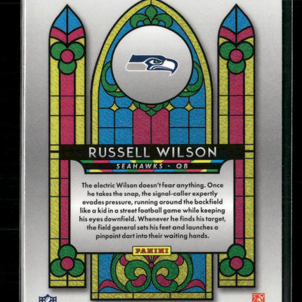 Russell Wilson 2020 Panini Mosaic Stained Glass #SG10