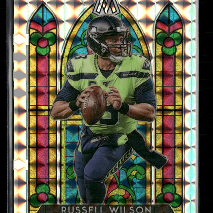 Russell Wilson 2020 Panini Mosaic Stained Glass #SG10