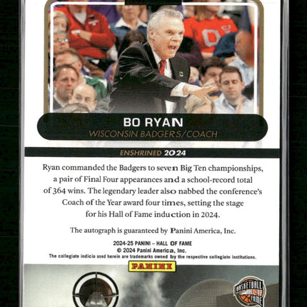 Bo Ryan 2011-12 Upper Deck Exquisite UD Black Blackboard #/40 Auto #BB