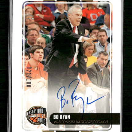 Bo Ryan 2011-12 Upper Deck Exquisite UD Black Blackboard #/40 Auto #BB