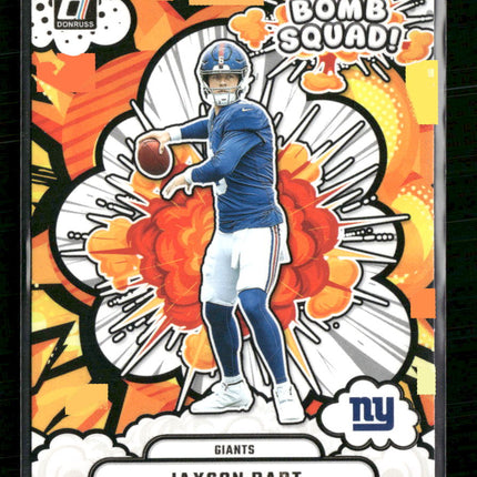 Jaxson Dart 2025 Donruss Bomb Squad #BS-TSH