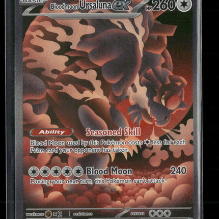 SV: Prismatic Evolutions Bloodmoon Ursaluna ex #168/131
