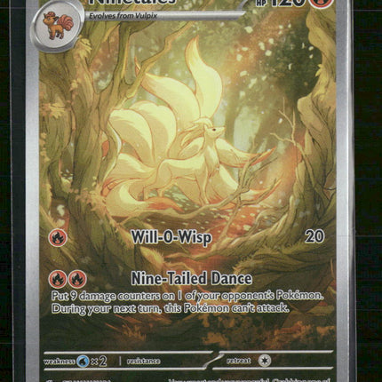 SV03: Obsidian Flames Ninetales -199/197 #199/197