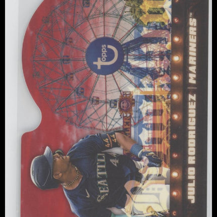 Julio Rodriguez 2024 Topps Brooklyn Collection Die Cut Red #/5 #31