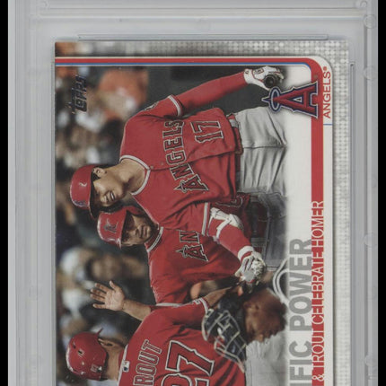 Shohei Ohtani / Mike Trout 2019 Topps Pacific Power VC CCG 10 #US189