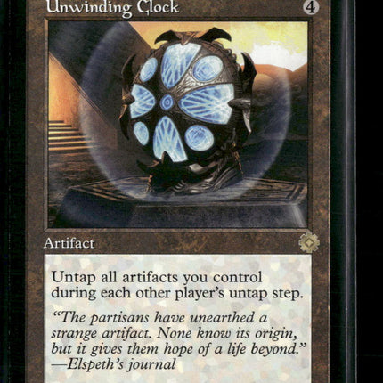 The Brothers' War: Retro Frame Artifacts Unwinding Clock #61