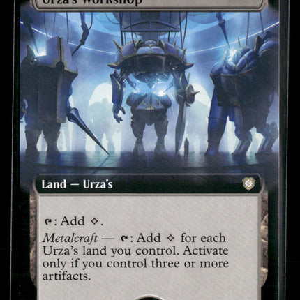 Commander: The Brothers' War Urza's Workshop (Extended Art) #51