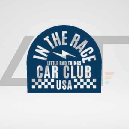 CAR CLUB USA TEE - CREAM (FRONT ONLY)