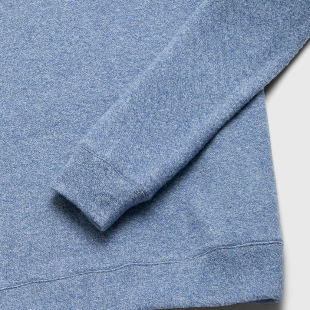 Butch Cashmist Crewneck - Blue Heather