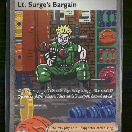 ME01: Mega Evolution Lt. Surge's Bargain #185/132
