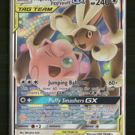 SM - Cosmic Eclipse Mega Lopunny & Jigglypuff GX #165/236