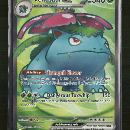 SV: Scarlet & Violet 151 Venusaur ex #182/165