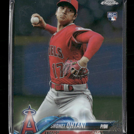 Shohei Ohtani 2018 Topps Chrome Update Rookie #HMT1