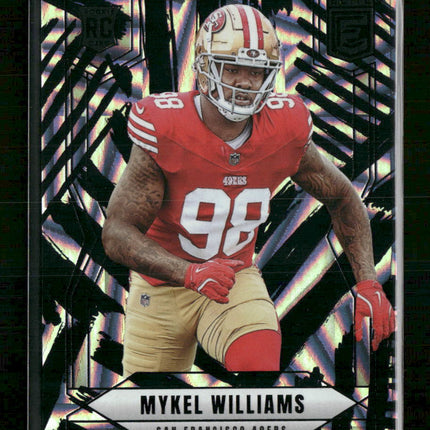 Mykel Williams 2025 Donruss Elite Razzle Dazzle Rookie #164