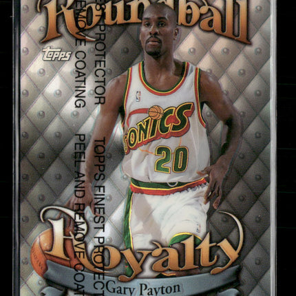 Gary Payton 1998-99 Topps Roundball Royalty Refractors #R7