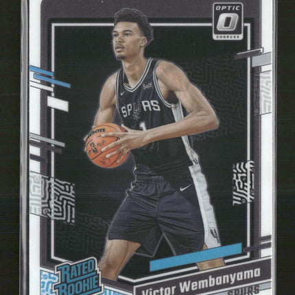2023-24 Donruss Optic Victor Wembanyama Rookie #225