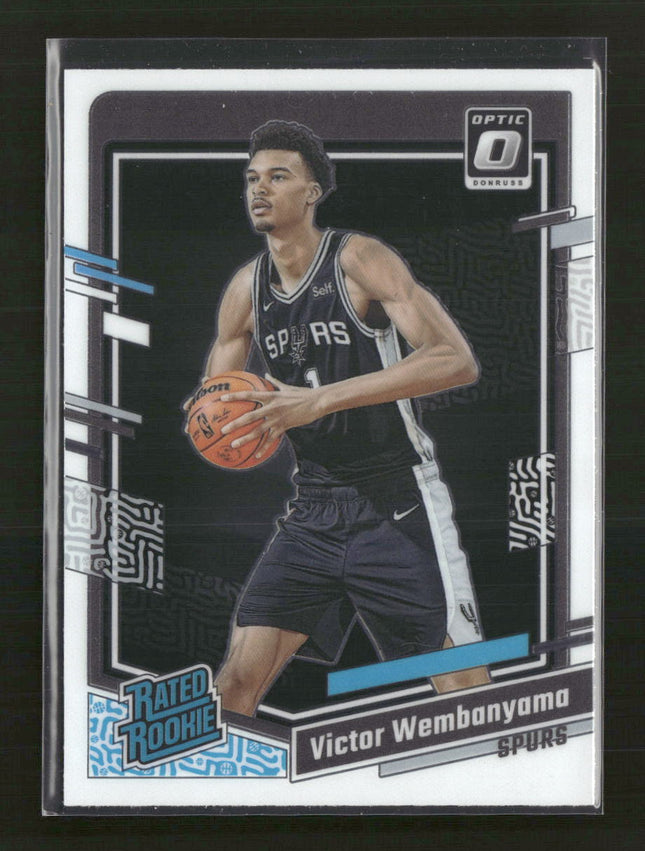 2023-24 Donruss Optic Victor Wembanyama Rookie #225