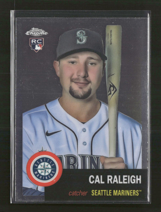 2022 Topps Chrome Platinum Anniversary Cal Raleigh Rookie #237