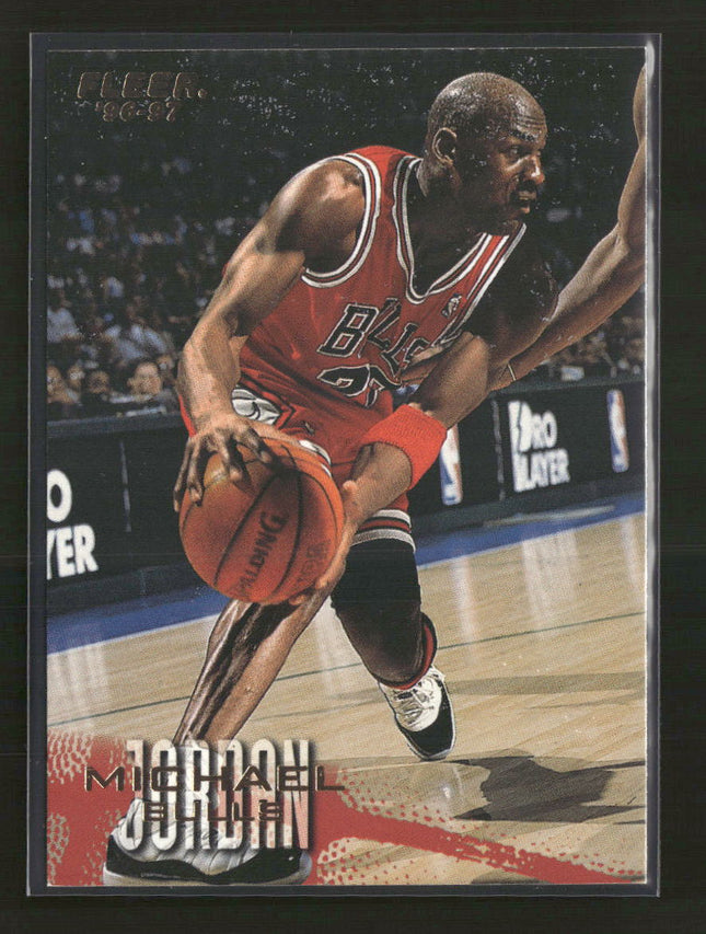 1996-97 Fleer European Michael Jordan #13