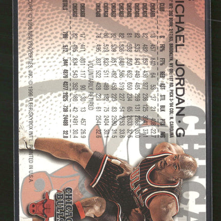 1996-97 Fleer European Michael Jordan #13