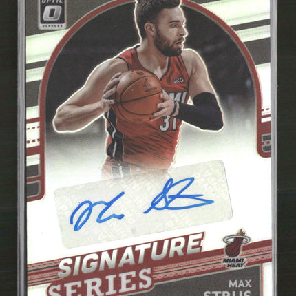 2021-22 Donruss Optic Signature Series Holo Max Strus Auto #SS-MSR
